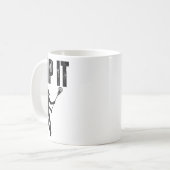 Rip het koffiemok (Voorkant links)