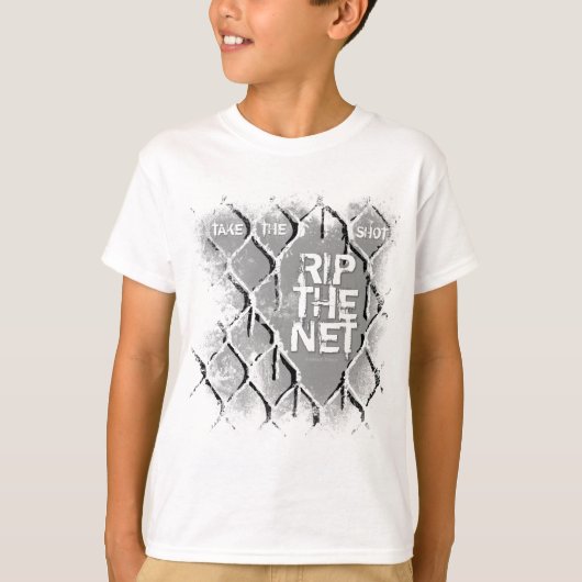 Rip het net (Hockey) T-shirt (Voorkant)