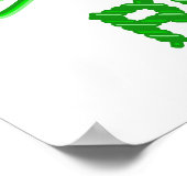 Rip het! Vector Crochet Frog Poster (Hoek)