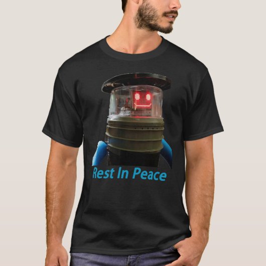 RIP HitchBOT Essential T-Shirt (Voorkant)