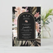 RIP Hoger Onderwijs Directeur Begrafenis Ondernemi Kaart (Staand voorkant)