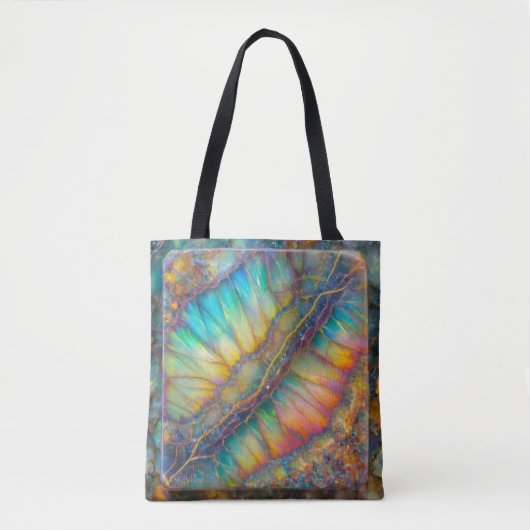 Rip in het heelal Opal Design Tote Bag (Voorkant)