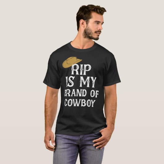 Rip is mijn merk van Cowboy Yellowstone Essential  T-shirt (Voorkant volledig)