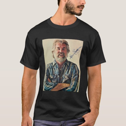 RIP Kenny Rogers gift shirt (Voorkant)