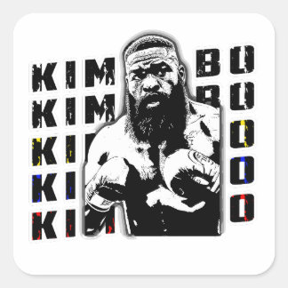 RIP Kimbo Slice Vierkante Sticker