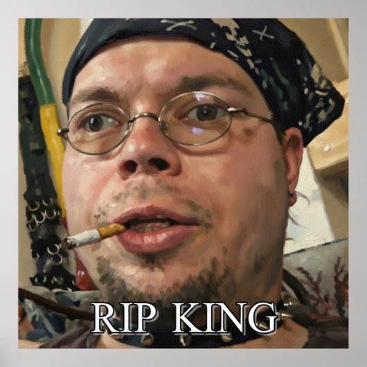 RIP King Cobra Poster (Voorkant)