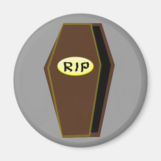 RIP Koffin van Magnet van Doom (Voorkant)