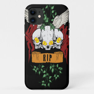 RIP Kwieke Skulls iPhone 5 Hoesje