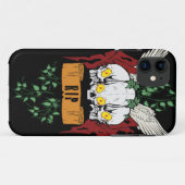 RIP Kwieke Skulls iPhone 5 Hoesje (Achterkant (horizontaal))