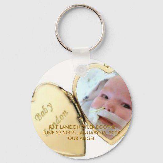 RIP Landon Sleutelhanger (Voorkant)