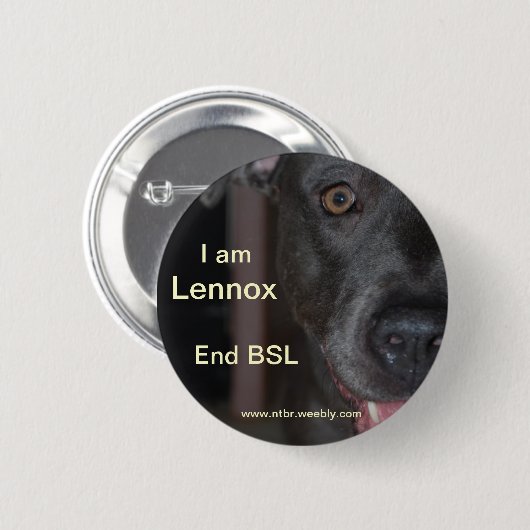 RIP Lennox Ronde Button 5,7 Cm (Voorkant /achterkant)