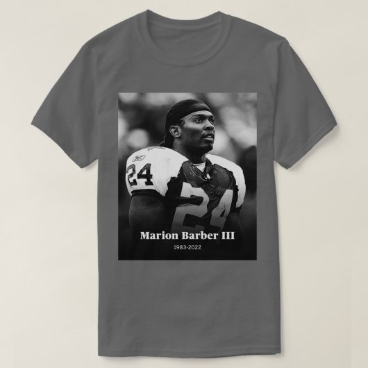 Rip Marion Barber 2 T-shirt (Design voorkant)