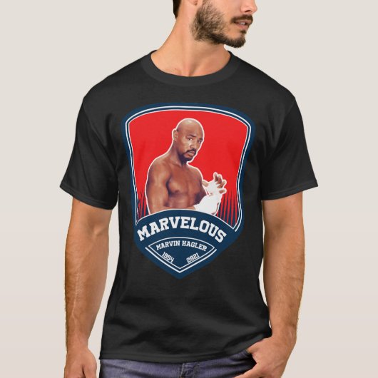 rip marvin hagler - Marvelous Classic T-Shirt Esse (Voorkant)