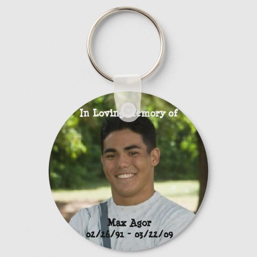 RIP Max Sleutelhanger (Voorkant)