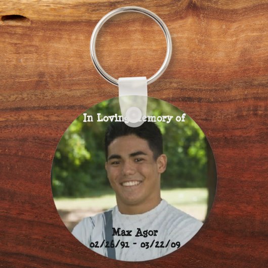 RIP Max Sleutelhanger (Voorkant)