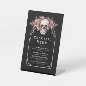 RIP-menu voor jeugdcocktails Reclamebord Met Voetstuk (Voorkant)