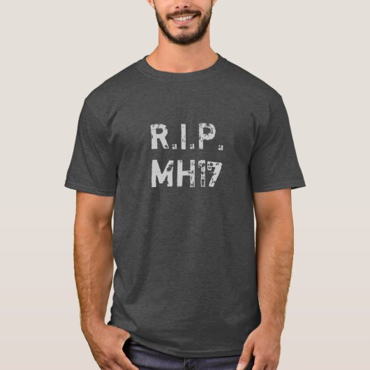 RIP MH17 T-SHIRT (Voorkant)