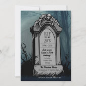 RIP Mijn 20e Verjaardagsfeest Kaart (Voorkant)