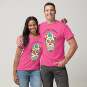 RIP mijn 20s Custom Message Sugar Skull T-shirt (Unisex)