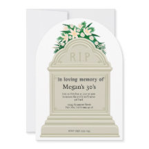 RIP Mijn 30er Jaren Grappige Funeral Mijlpaal Verj