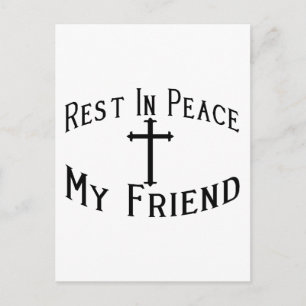 RIP Mijn vriend Briefkaart