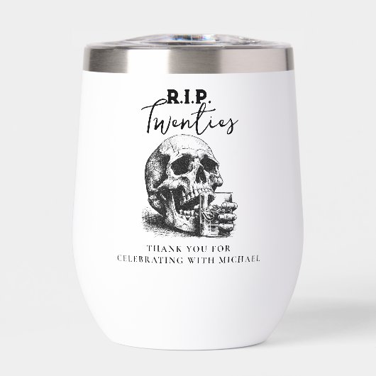 RIP naar mijn 20 schedel verjaardag (Voorkant)