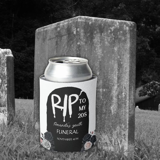 RIP naar mijn 20s Tombstone Arch 30th Birthday Bla Blikjeskoeler
