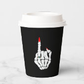 RIP naar mijn achternaam Bachelorette Party Paper  Papieren Bekers (Achterkant)