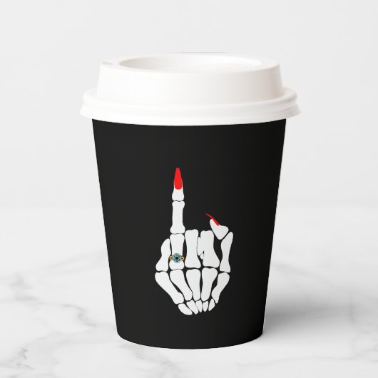 RIP naar mijn achternaam Bachelorette Party Paper  Papieren Bekers (Achterkant)