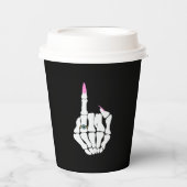 RIP naar mijn achternaam Bachelorette Party Paper  Papieren Bekers (Voorkant)