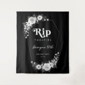 Rip naar mijn twintiger jaren 30e verjaardagsfeest wandkleed (Voorkant)