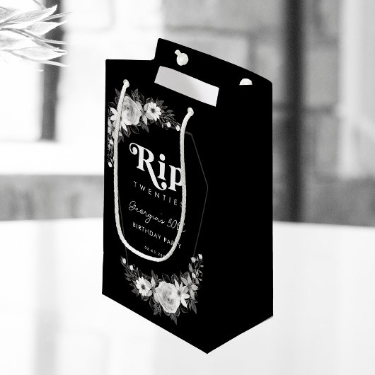 Rip naar mijn twintiger zwart 30ste verjaardagsfee klein cadeauzakje