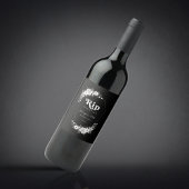 Rip naar mijn twintiger zwart 30ste verjaardagsfee wijn etiket