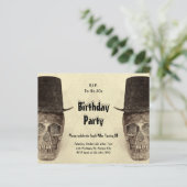 RIP naar zijn schedeltop van 20s met de  begroting (Staand voorkant)