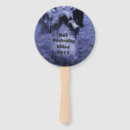 RIP Net Neutrality Gravestone Handwaaier