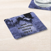 RIP Net Neutrality Gravestone Kartonnen Onderzetters (Schuin)