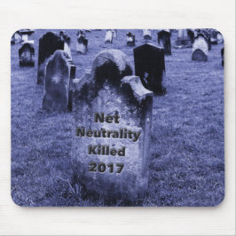 RIP Net Neutrality Gravestone Muismat