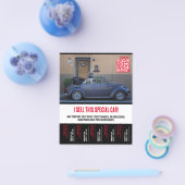 Rip of Tears autoverkoop Flyer (Enkel)