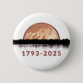 RIP Penny knoop Ronde Button 5,7 Cm