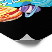 RIP Pluto - Terug in Mijn Dag hadden we 9 Planeten Poster (Hoek)