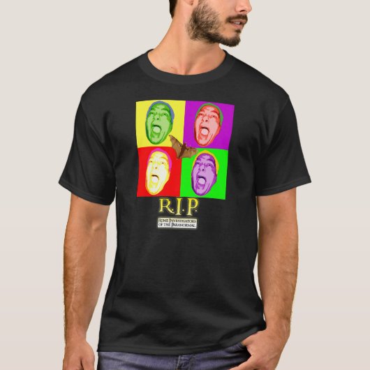 RIP - Pop Art Style "Pete"-Shirt T-shirt (Voorkant)