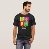 RIP - Pop Art Style "Pete"-Shirt T-shirt (Voorkant volledig)