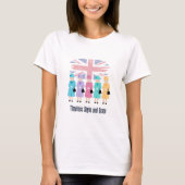 RIP Queen Elizabeth II- Timeless Style en Grace T-shirt (Voorkant)