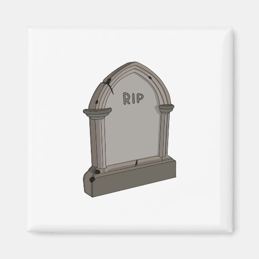 RIP Rest in vrede Magneet (Voorkant)