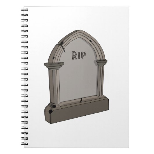 RIP Rest in vrede Notitieboek (Voorkant)