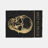 RIP | Schaal | Fleece Deken (Voorkant (Horizontaal))