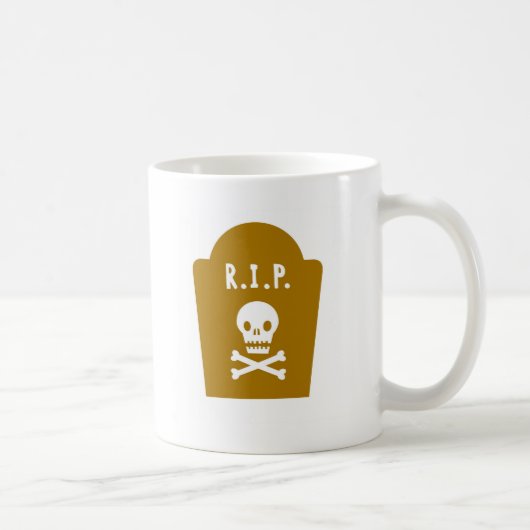 RIP schedel Koffiemok (Rechts)