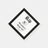 Rip Single Life Til Death Do US Party Bachelorette Servet (Hoek)