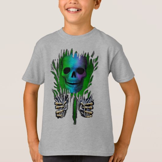 RIP SKELET T-SHIRT (Voorkant)