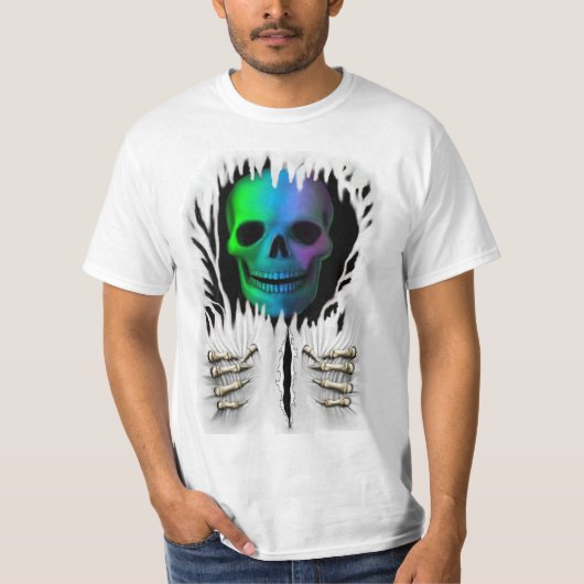 RIP SKELET T-SHIRT (Voorkant)